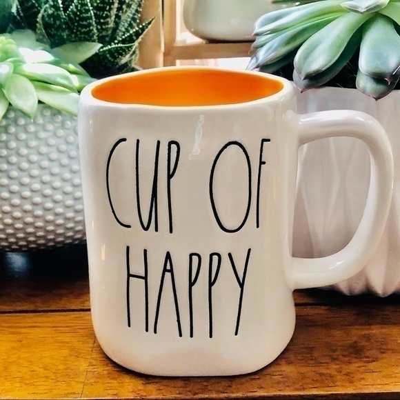 Rae Dunn Cup Of Happy | 16 Ounce Mug - Picture 1 of 3